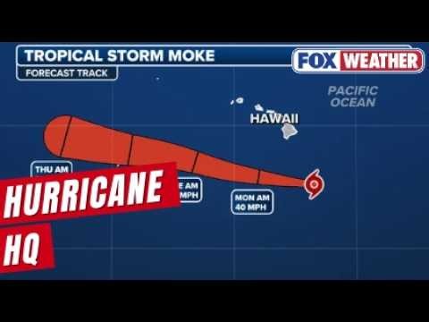 Tropical Storm Moke To Approach Hawaii’s Big Island With Growing Flood Threats