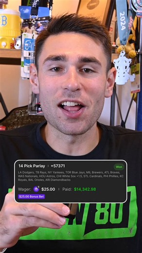 Talk about a great way to use a $25 bonus bet 🤯(via __romierome/IG) https://t.co/ksA8G3V129