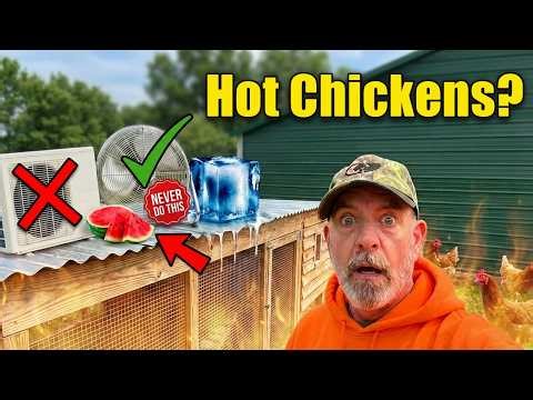 The Real Way to Keep Chickens Cool in Summer - Science not Myths