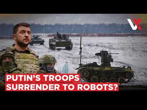 Robot War Begins? Ukraine Claims Territory Seized Without Soldiers, Russia Troops Fold | VERTEX