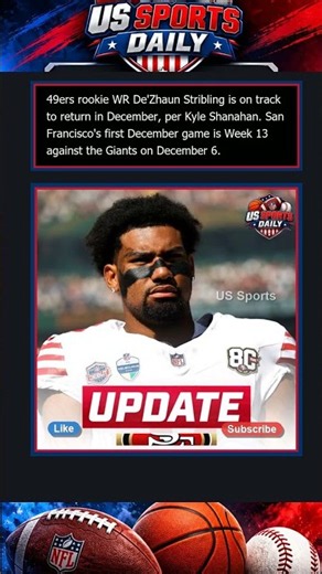 49ers Rookie De'Zhaun Stribling Expected Back in December! #nfl #americanfootball