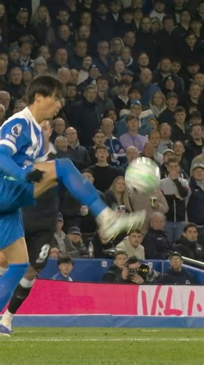 Mitoma comes close to another Chelsea WORLDIE! #kaorumitoma #brightonandhovealbion