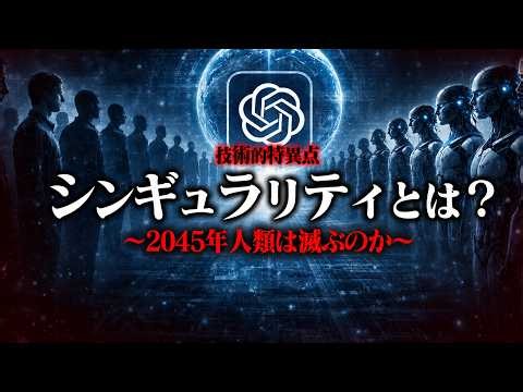 【完全版】2045年シンギュラリティで世界は変わります
