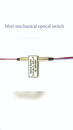 Mini Relay Mechanical Optical Switch | Low Insertion Loss High Stability # #opticalswitch #data