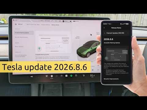 Tesla Renamed Autopilot - 2026.8.6 Update Explained
