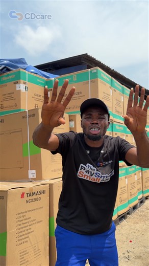 Take a warehouse tour with Cute Abiola. Choose your product and payment plan on CDcare. Standard monthly plans have zero interest. Delivery eligibility is at the scheduled plan midpoint, subject to scheduled payments, verification and delivery conditions. Delivery fees and selected extras are additional. Check current prices, your exact first total and full schedule in the app. Get started through the link in our bio. #CDcare #PaySmallSmall