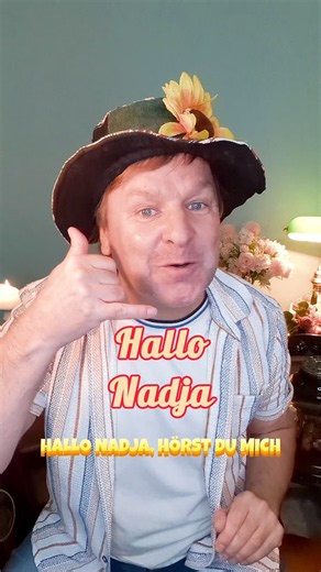 Hallo Nadja, hörst du mich, ich singe dieses Lied für dich 👋