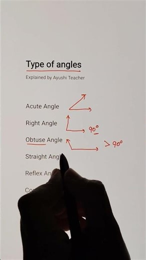 Type of angles #angles #geometry