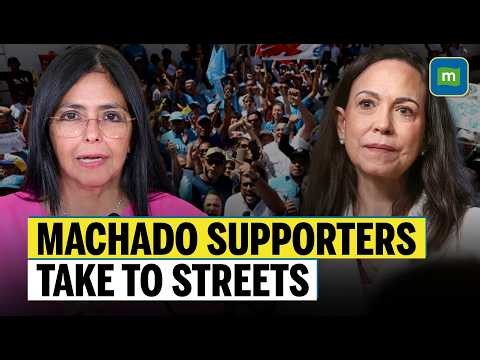 Venezuela Crisis: Rodriguez Meets With Opposition Amid Growing 'Free Elections' Protests | N18G