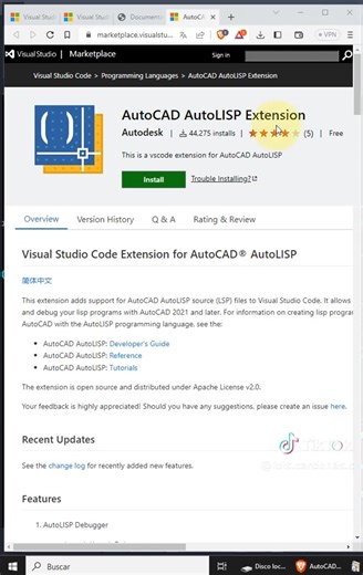 Visual Studio Code para Autocad, programar en Autolisp #ingenieriafacil #LuisCardenas #ingenieriacivil #arquitectura #estructuras #AutoCAD #autolisp #lisp ðŸ“Š Potencia tu productividad en AutoCAD con el curso de CreaciÃ³n de herramientas para AutoCAD con AutoLISP ðŸ’¥ CURSO AUTOLISP Â¿Quieres automatizar tareas, ahorrar tiempo y mejorar la precisiÃ³n de tus planos? InscrÃ­bete aquÃ­ ðŸš€ WhatsApp: https://wa.link/38k9bs ðŸ”— SÃ­guenos en nuestras redes: YouTube: https://www.youtube.com/@luis.ca