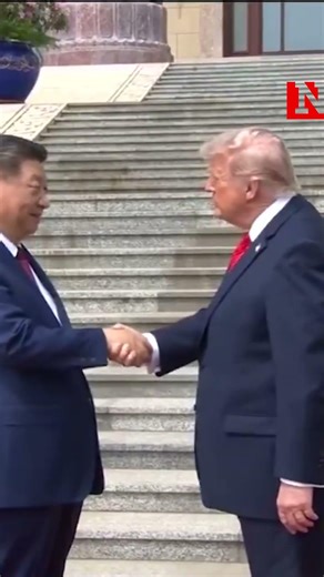 Trump Breaks Tradition With President Xi Handshake