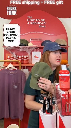 How to be a Redhead® on Instagram: "#4 on our H2BAR 2025 Countdown 🎉 We went LIVE almost every day on TikTok — and connected with redheads like never before 🧡 Four months of going LIVE, sharing tips, building our redhead community, and selling out of multiple favorites… all because of YOU. Here’s to even more fun, connection, and redhead beauty in 2026! 👩‍🦰👨‍🦰"