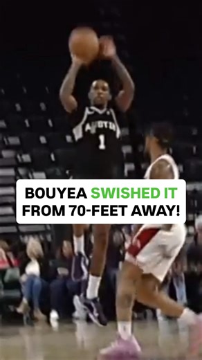 TOP PLAYS OF 2025: Jamaree Bouyea heaved it up from 70-feet away…and it was ALL NET! 😳 @austin_spurs | NBA G League