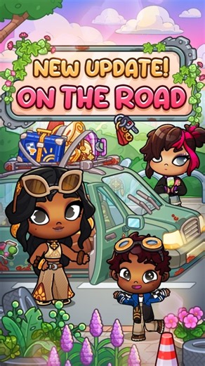 NEW #avatarworld UPDATE! 🚗 Get ready to hit the road! 🛣️ #pazu