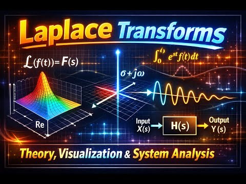 Laplace Transforms: Theory, Visualization, and System Analysis | ‪@RIMSc_Academy‬