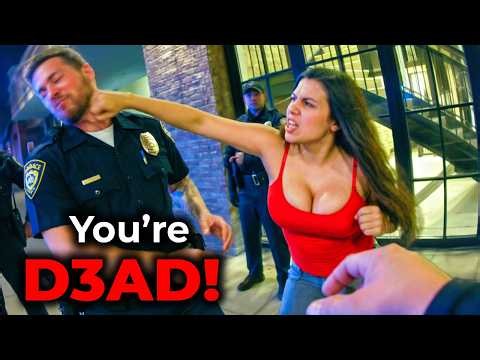 When Abusive Karens Try to Attack Cops