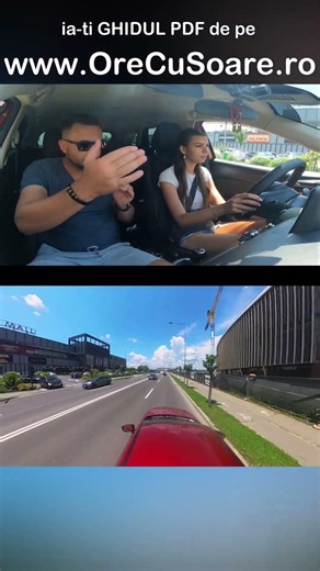 Nu schimbam banda pe marcajul continuu, trebuie sa ne incadram corespunzator in zona de preselectie