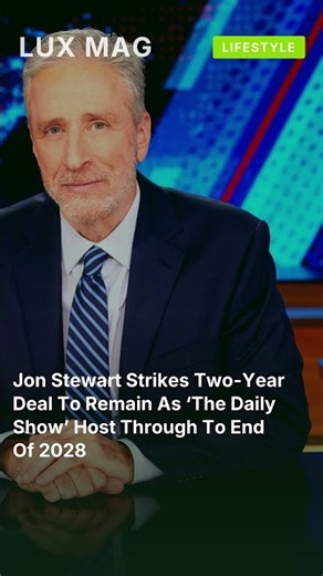 Jon Stewart Strikes Two-Year Deal To Remain As ‘The Daily Show’ Host Through To End Of 202 #shorts