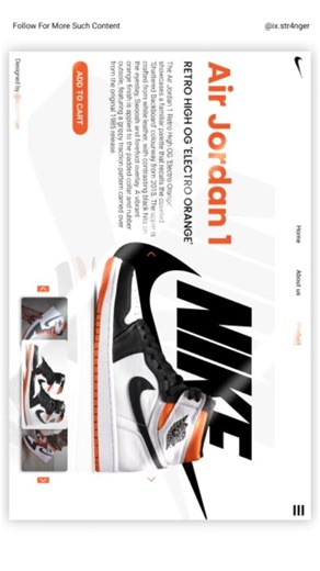 Graphic Designer on Instagram: "landing page ui design.. Follow for more such content #uiux #uiuxdesign #figma #figmadesign #animationart"