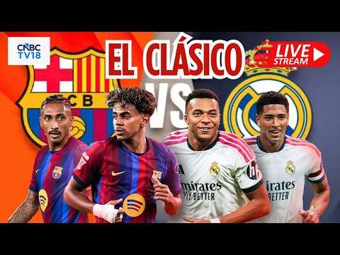 🔴LA LIGA LIVE: FC Barcelona Faces Real Madrid in El Clásico | Mbappe Vs Yamal | Mourinho | N18G