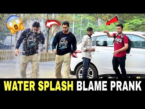 Water Splash Blame Prank 💦😂 | Prakash Peswani | 