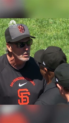 Ron Wotus was ejected before the game following an exchange with Alan Porter 😅 | NBC Sports Bay Area