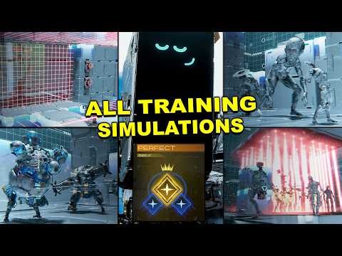 Pragmata - All Training Simulations Challenge Perfect Rank Gameplay