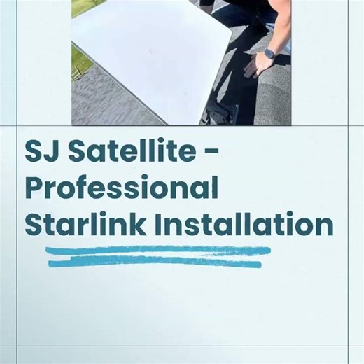 SJ Satellite Professional Starlink Installation