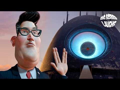 President Plays Keyboard for Aliens (Stephen Colbert) | Monsters vs. Aliens