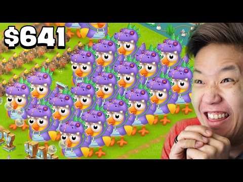 Spent $641 on Hay Day (on Chickens...)