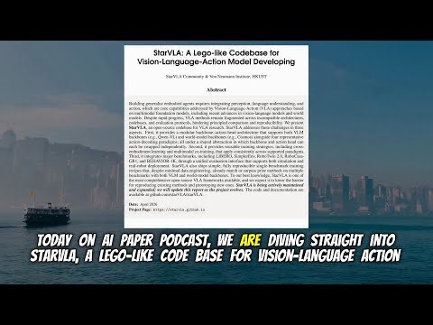 StarVLA: A Lego-like Codebase for Vision-Language-Action Model Developing (Apr 2026)