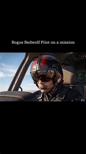 Rogue Redwolf Pilot on a mission…