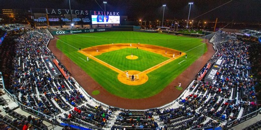 Batter up for a good cause: Police, fire square off at Las Vegas Ballpark