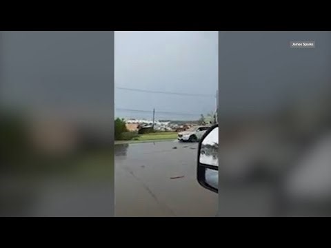 VIDEO: Storm damage in Mineral Wells, Texas