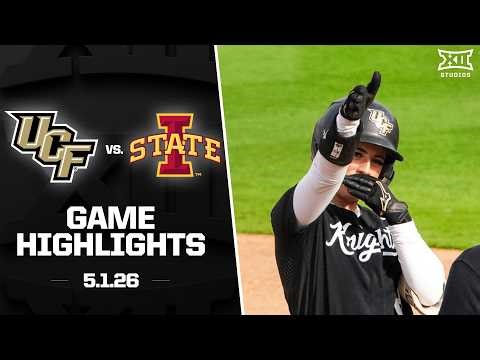 UCF vs. Iowa State Highlights (5.1.26) | 2026 Big 12 Softball