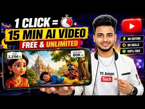 Long AI Video Kaise Banaye (15 Min) Using Just 1 Prompt💥|| Ai se video kaise banaye | Ai Automation