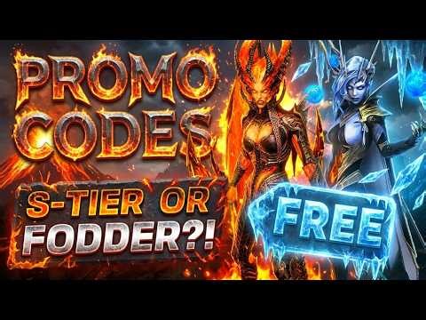 5 New Promo Codes for Legendaries, Epics, Chickens, Books and Silver May 2026 [ Raid Shadow Legends