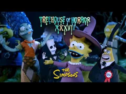 The Simpsons x Nightmare Before Christmas Crossover | Treehouse of Horror XXXVII