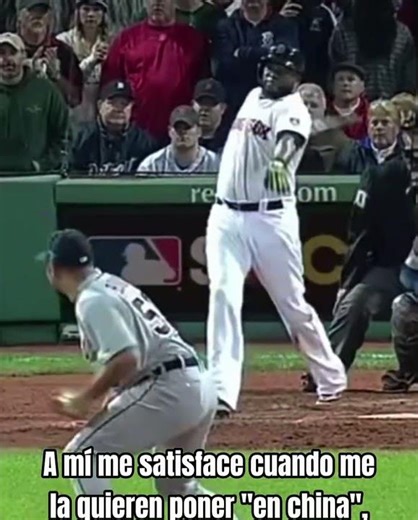 😳(EL Big papi el 34) Never allow any other human being to interrupt your vision..#boston #history