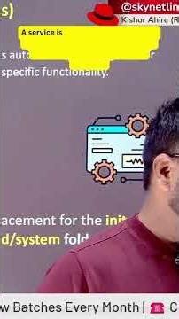 Linux Services क्या होते हैं?Service Management Easy Guide#skynetlinux #itcareer #rhcsa #viralshort