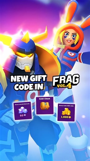 Another Gift Code Dropped Don't Miss It #FRAG #FRAGProShooter #shorts