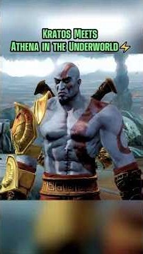 Kratos Meets Athena’s Spirit Again 💀🔥