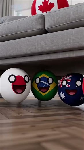 America vs China vs Australia Funny Countryballs #countryballs #funnycountryballs #shorts
