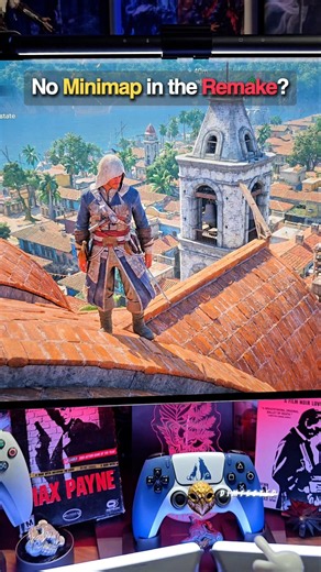Black Flag Resynced Has No Minimap?! #assassinscreed #gaming