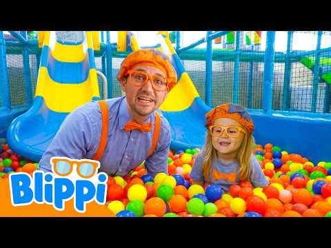 Blippi Throws a Ball Pit Party! | Blippi and Meekah Best Friend Adventures | Educational Videos