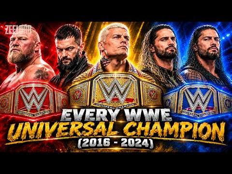 EVERY WWE UNIVERSAL CHAMPION (2016 – 2024)