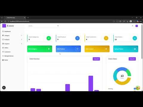 SSR E-Commerce Product Management Web Application