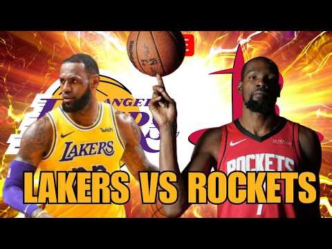 🏀 NBA 🏀 Los Angeles Lakers vs Houston Rockets LIVE Play by Play & Reaction *LIVE SCOREBOARD*