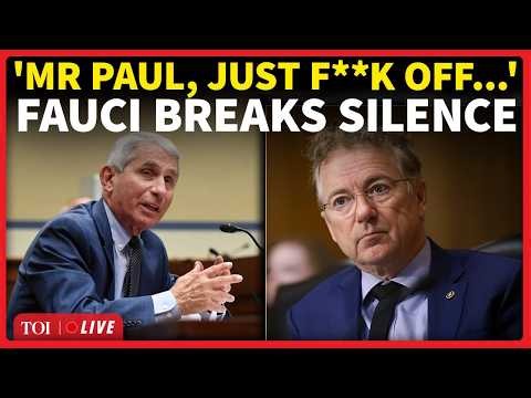 ‘F*CK YOU MAN!’: Anthony Fauci’s BLUNT Message To Rand Paul After COVID Hearing BOMBSHELL