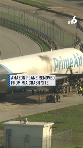 Amazon plane has been removed from the crash site